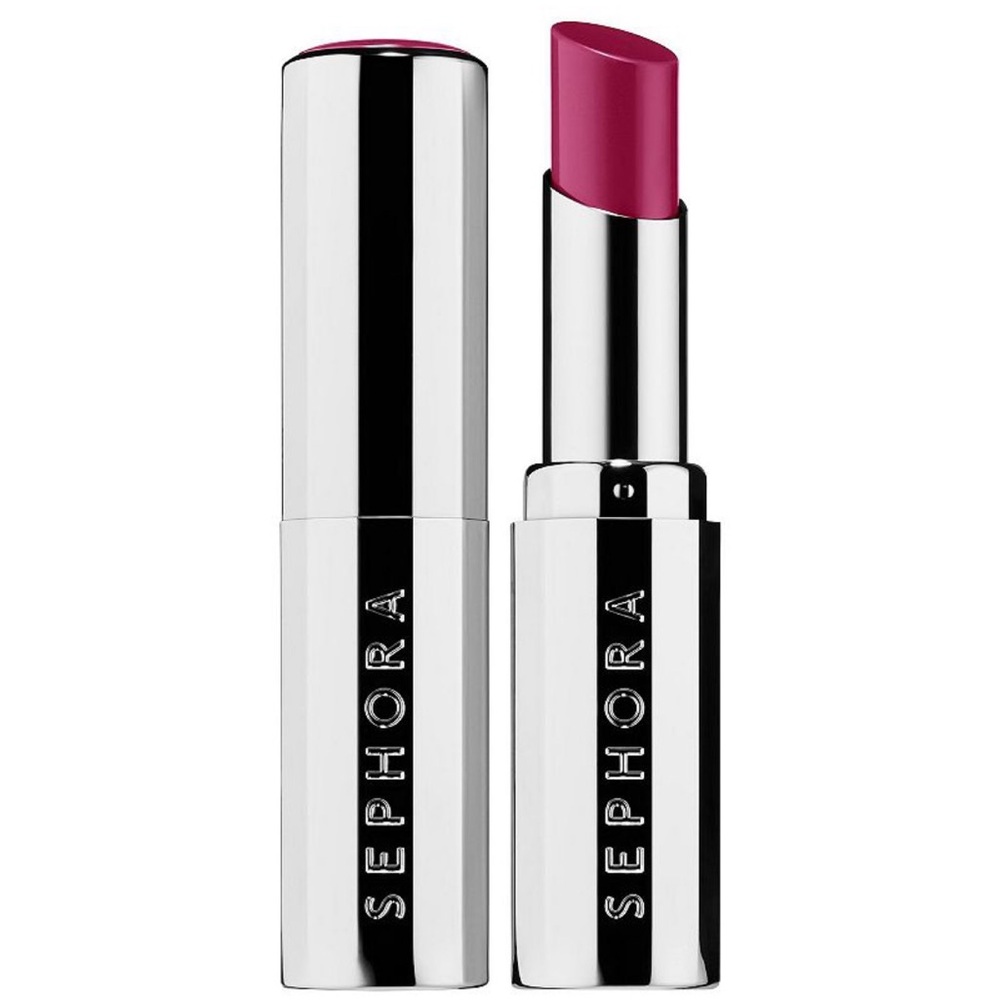 Sephora Collection Rough Lacquer “Hear Me Roar” LongLasting Lipstick BlackBerry